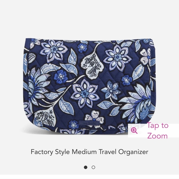 Vera Bradley Factory Style Medium Travel Organizer NWT - Picture 12 of 14